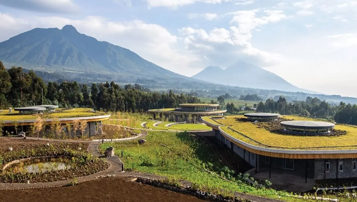Ellen DeGeneres Campus del Dian Fossey Gorilla Fund cerca de Volcanoes National Park en Ruanda